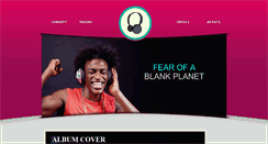 Desktop Screenshot of fearofablankplanet.com