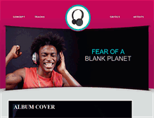 Tablet Screenshot of fearofablankplanet.com